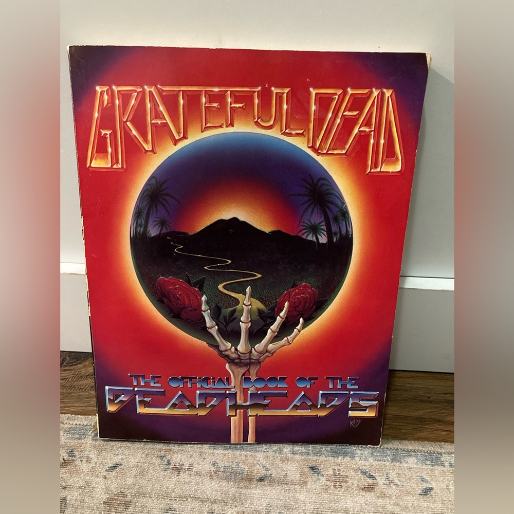 Grateful Dead The Official Book of the Deadheads Bassett Grushkin 1983 PB 1st Ed